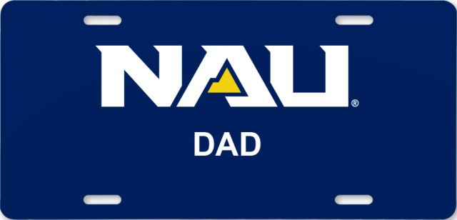 Northern Arizona License Plate Dad - ONLINE ONLY