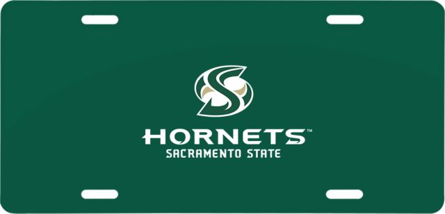 Sacramento State License Plate Official Logo - ONLINE ONLY