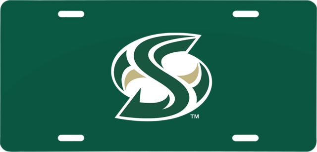 Sacramento State License Plate S Mark - ONLINE ONLY