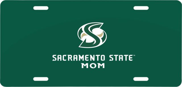 Sacramento State License Plate Mom - ONLINE ONLY