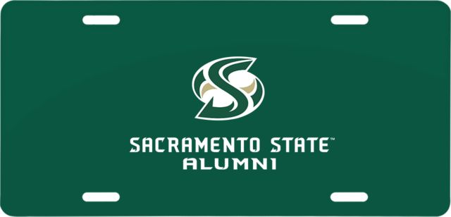 Sacramento State License Plate Alumni - ONLINE ONLY