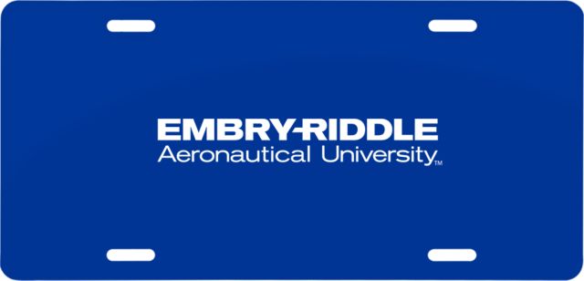 Embry Riddle Prescott License Plate University Mark - ONLINE ONLY