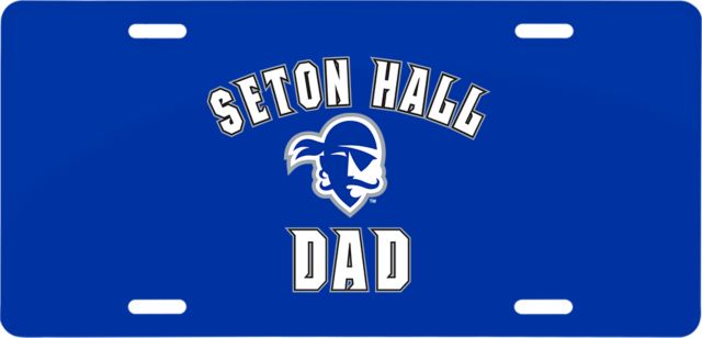 Seton Hall License Plate Dad - ONLINE ONLY