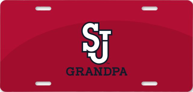 St. Johns License Plate Grandpa - ONLINE ONLY