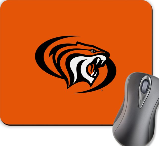 Pacific Tigers Full Color Mousepad Pacific Powercat Primary Mark - ONLINE ONLY