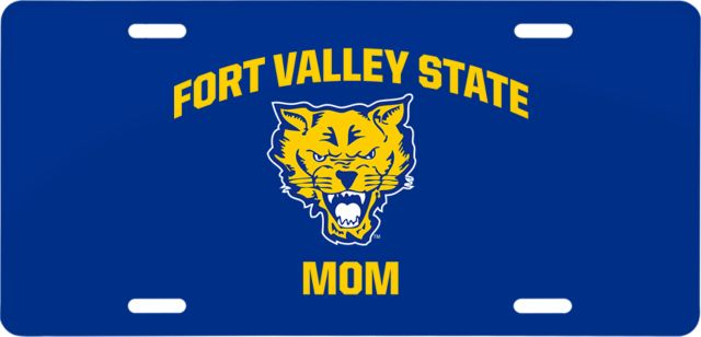 Fort Valley State License Plate Mom - ONLINE ONLY