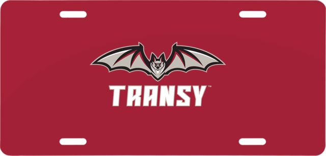 Transylvania License Plate Primary Athletics Mark - ONLINE ONLY