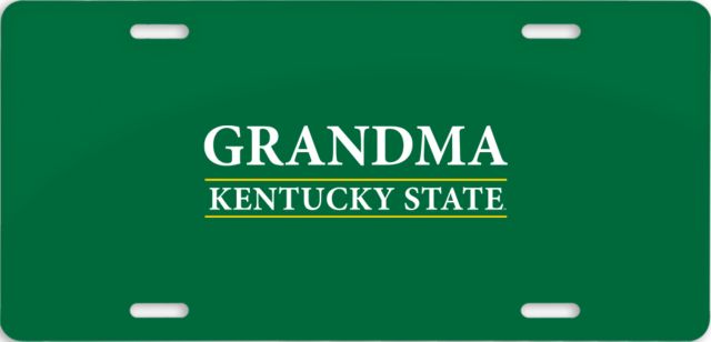 Kentucky State License Plate KYS Grandma - ONLINE ONLY