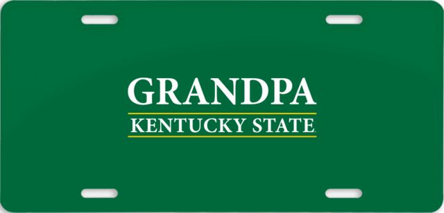 Kentucky State License Plate KYS Grandpa - ONLINE ONLY