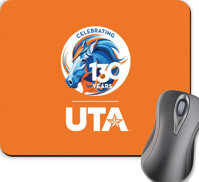 UTA Full Color Mousepad UTA Celebrating 130 Years Stacked - ONLINE ONLY