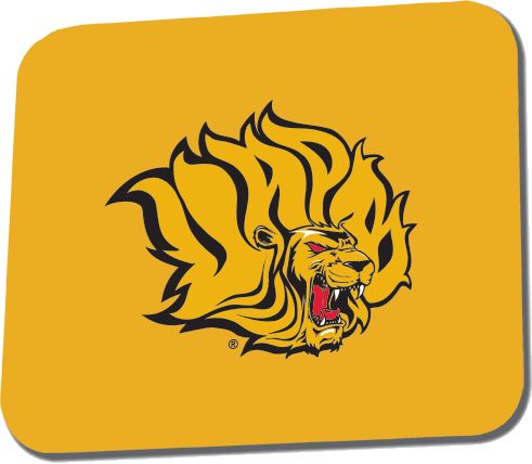 Arkansas Pine Bluff Full Color Mousepad Golden Lion Head - ONLINE ONLY