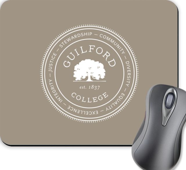 Guilford College Full Color Mousepad Guilford College Full Emblem - ONLINE ONLY