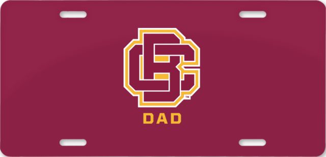 Bethune Cookman License Plate Dad - ONLINE ONLY