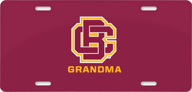 Bethune Cookman License Plate Grandma - ONLINE ONLY