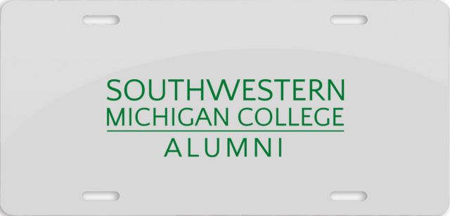 SW Michigan License Plate Alumni - ONLINE ONLY