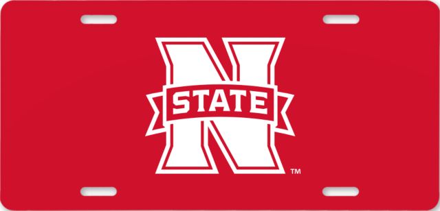 Northwestern OK License Plate N State - ONLINE ONLY