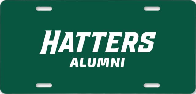 Stetson License Plate Alumni - ONLINE ONLY