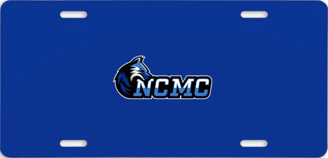 North Central Michigan License Plate NCMC with Mascot - ONLINE ONLY