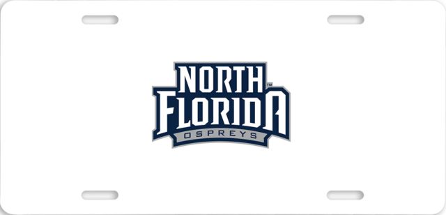 North Florida License Plate UNF Primary Mark - ONLINE ONLY