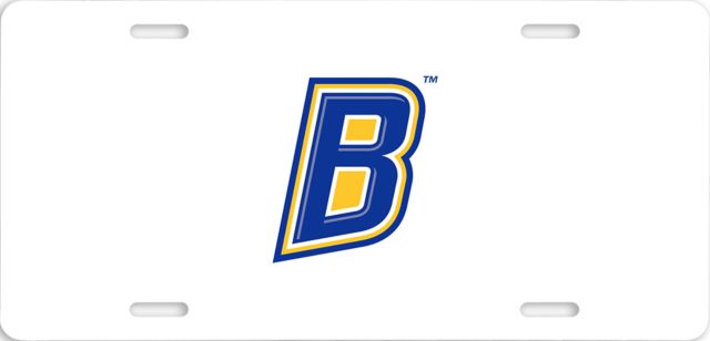 Cal State Bakersfield License Plate B Mark - ONLINE ONLY
