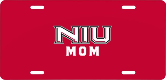 Northern Illinois License Plate Mom - ONLINE ONLY