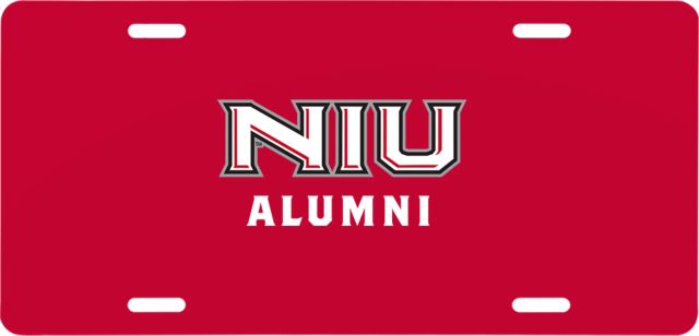 Northern Illinois License Plate Alumni - ONLINE ONLY