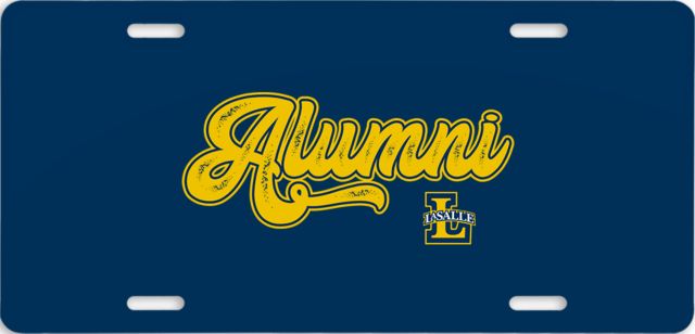 La Salle License Plate Alumni Script - ONLINE ONLY