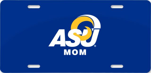 Angelo State License Plate ASU Mom - ONLINE ONLY
