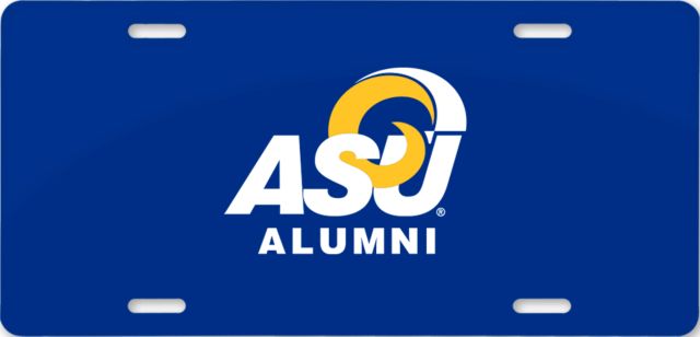 Angelo State License Plate ASU Alumni - ONLINE ONLY
