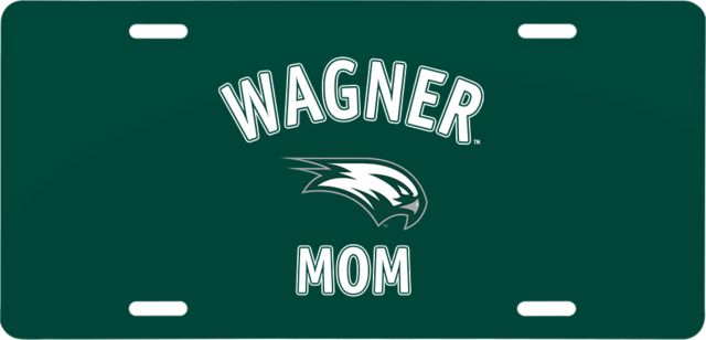 Wagner College License Plate Mom - ONLINE ONLY