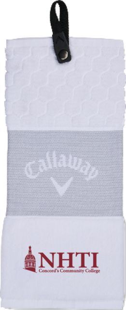 NHTI Concord Callaway Trifold Towel NHTI Primary Wordmark - ONLINE ONLY
