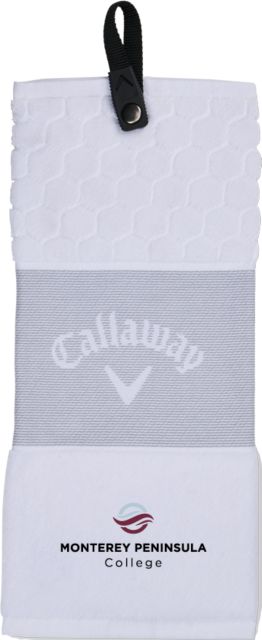 Monterey Peninsula Callaway Trifold Towel Monterey Peninsula College Primary Mark - ONLINE ONLY