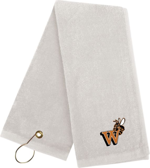 Waynesburg Golf Towel Mascot W Logo - ONLINE ONLY