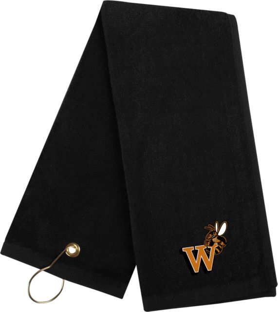 Waynesburg Golf Towel Mascot W Logo - ONLINE ONLY