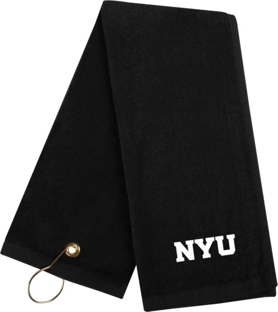 NYU Golf Towel Primary Mark - ONLINE ONLY