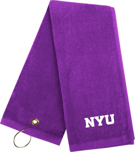 NYU Golf Towel Primary Mark - ONLINE ONLY