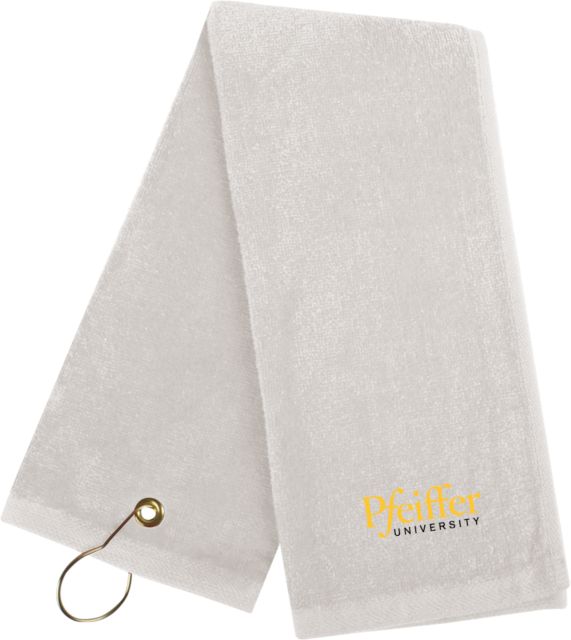 Pfeiffer Golf Towel Pfeiffer University - ONLINE ONLY