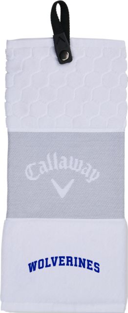 SBVC Callaway Trifold Towel Arched Wolverines - ONLINE ONLY