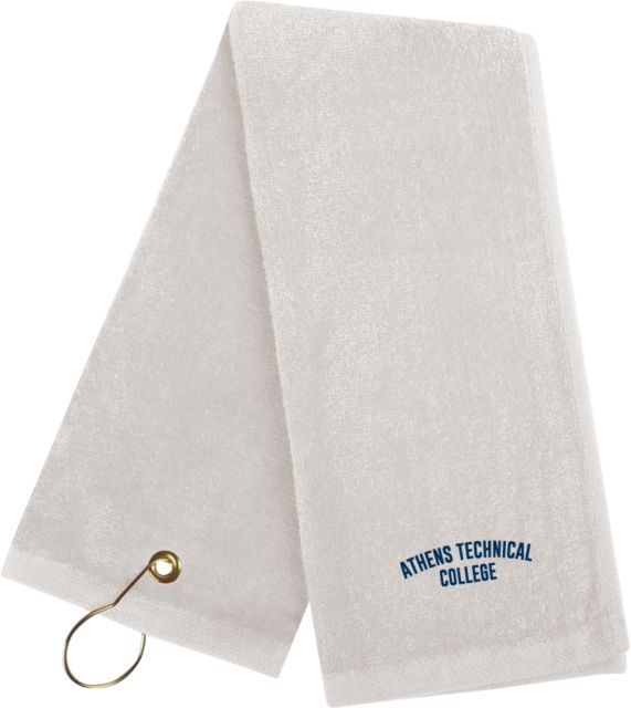 Athens Technical Golf Towel Athens Technical College EMB - ONLINE ONLY