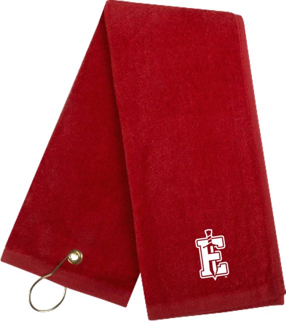 PennWest Edinboro Golf Towel Edinboro E Sword Mark - ONLINE ONLY