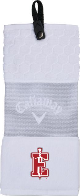 PennWest Edinboro Callaway Trifold Towel Edinboro E Sword Mark - ONLINE ONLY