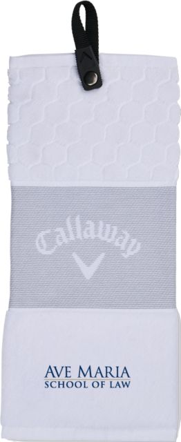 Ave Maria Law Callaway Trifold Towel Ave Maria School of Law Wordmark - ONLINE ONLY