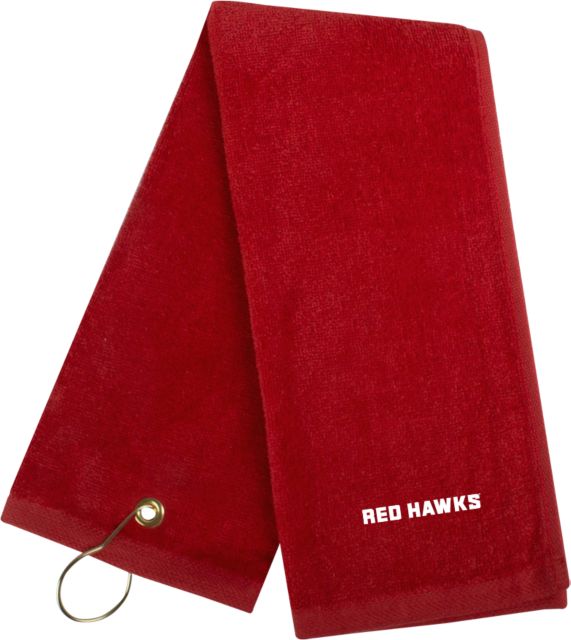 Montclair State Golf Towel Hawks Word Mark - ONLINE ONLY