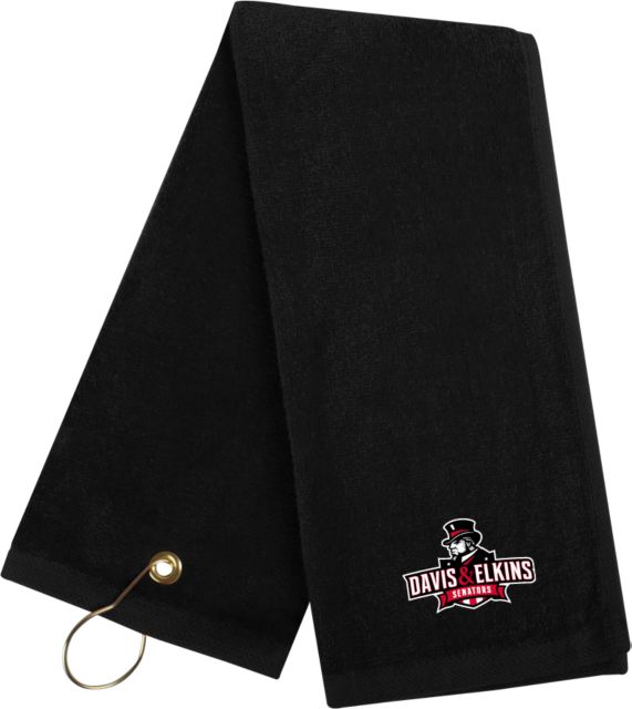Davis & Elkins Golf Towel Primary Mark - ONLINE ONLY