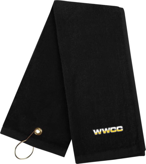 Walla Walla Golf Towel WWCC Logo - ONLINE ONLY