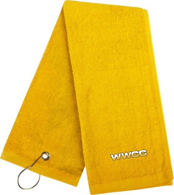 Walla Walla Golf Towel WWCC Logo - ONLINE ONLY