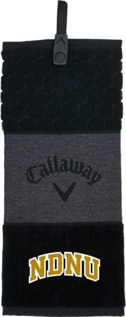 Notre Dame De Namur Callaway Trifold Towel Arched NDNU - ONLINE ONLY