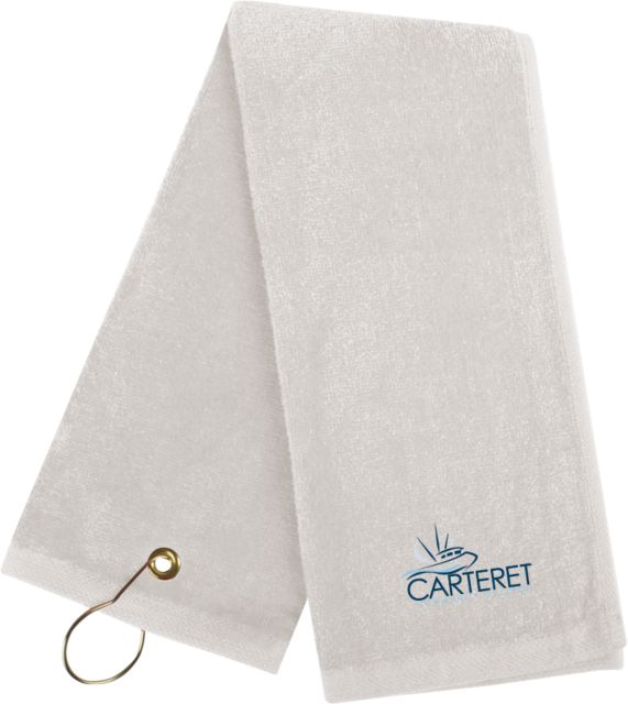 Carteret Golf Towel Primary Mark - ONLINE ONLY