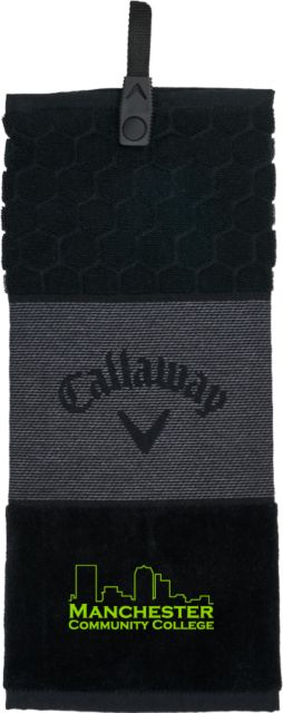 Manchester CC Callaway Trifold Towel Manchester CC Primary Mark - ONLINE ONLY