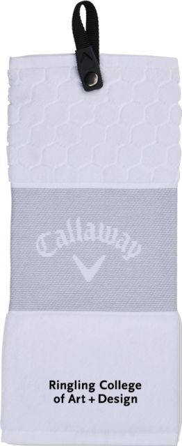 Ringling School Callaway Trifold Towel Ringling College of Art and Design Stacked - ONLINE ONLY